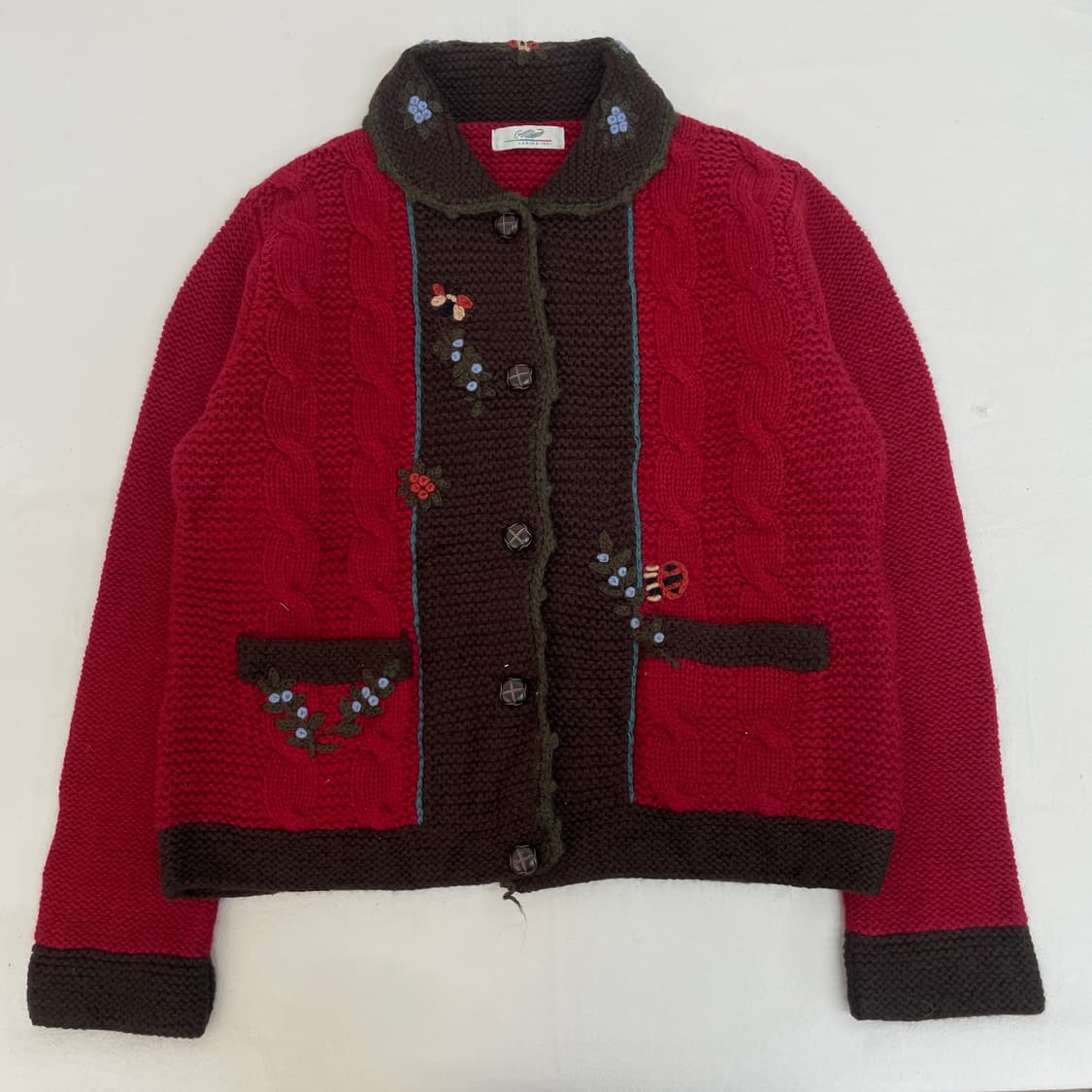 [빈티지] 크로크다일 빈티지 니트 가디건 상품이미지1