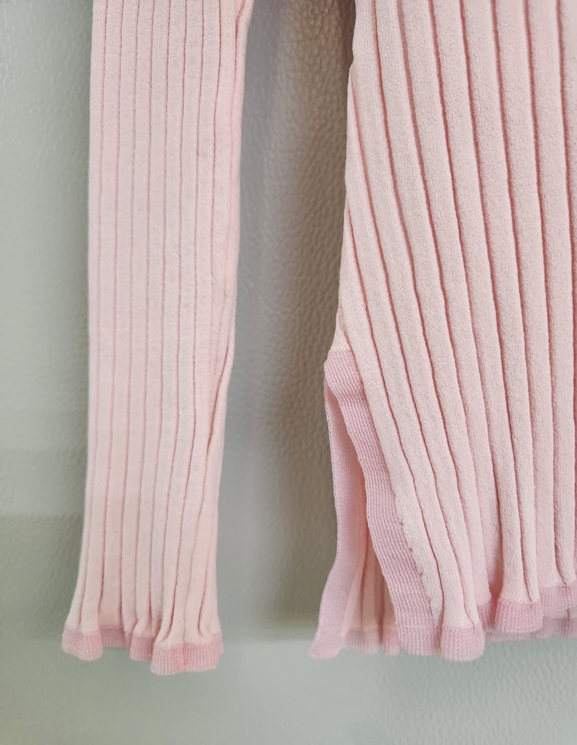 미샤 골지니트 브이넥 탑 55사이즈 상품이미지4