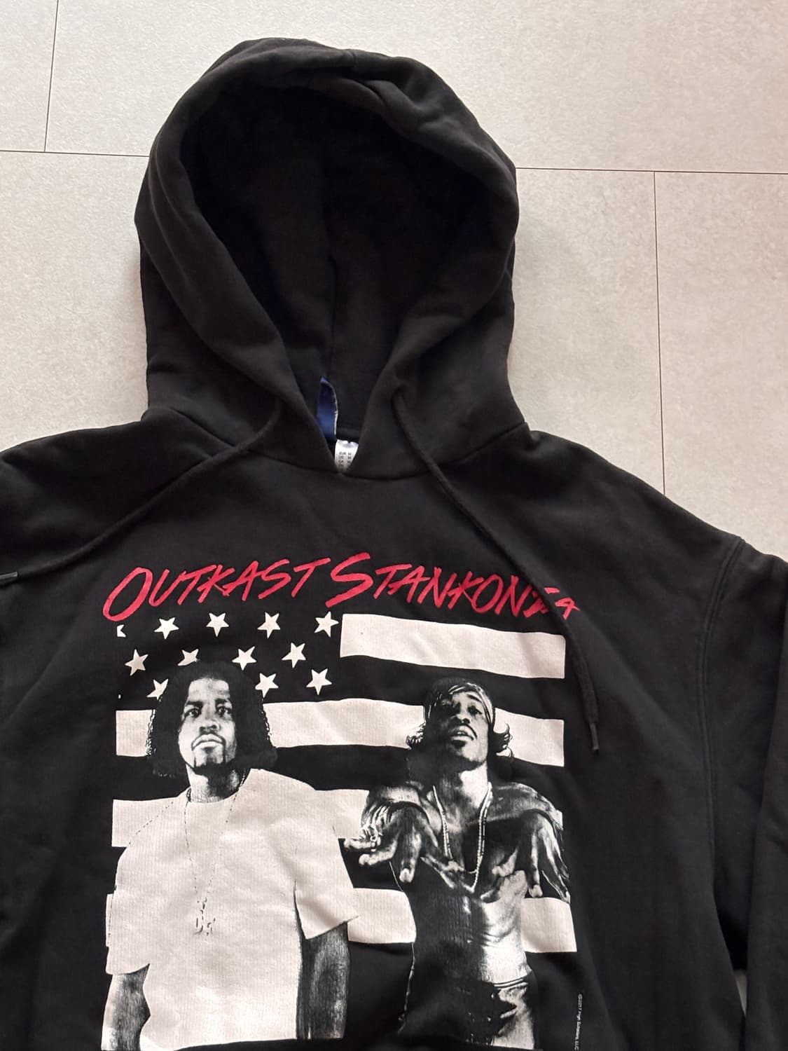OutKast 프린팅 후드티 H&M 빈티지st 상품이미지2