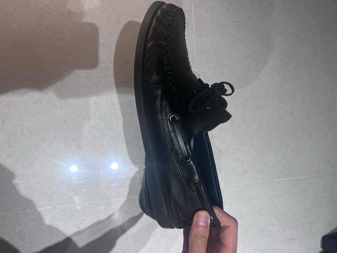 야세 셔링 보트 슈즈 블랙 260 상품이미지3