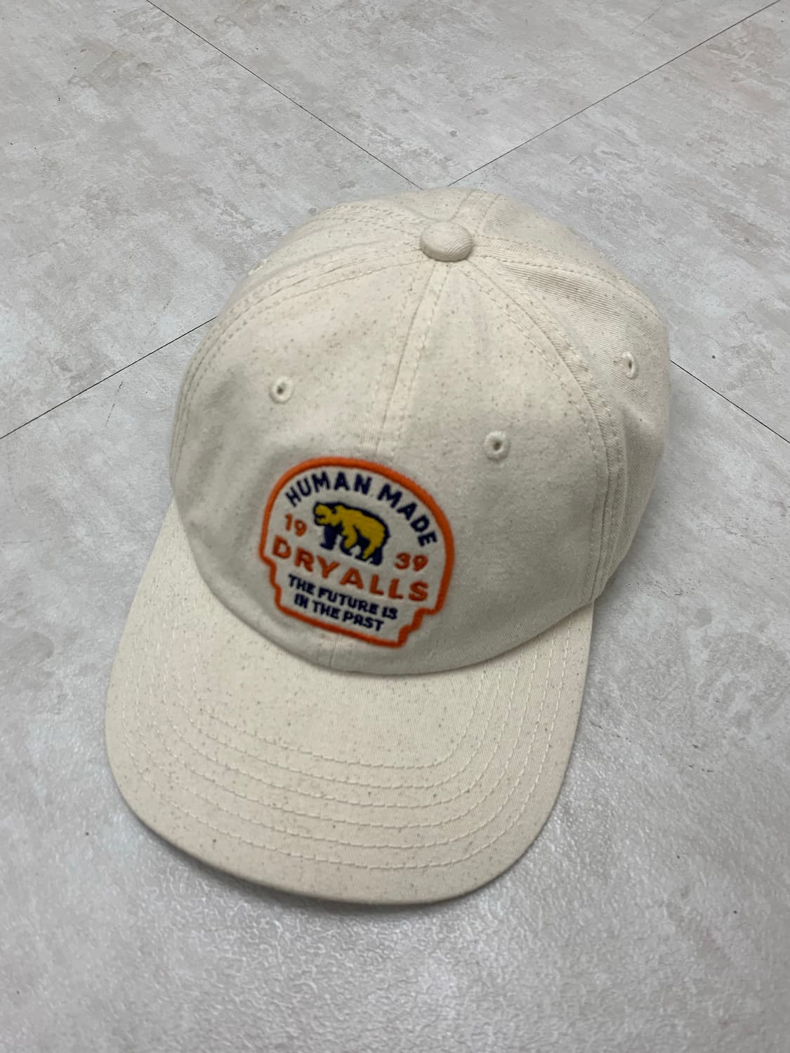 휴먼메이드 아이보리 패치 디테일 볼캡 #299 상품이미지1