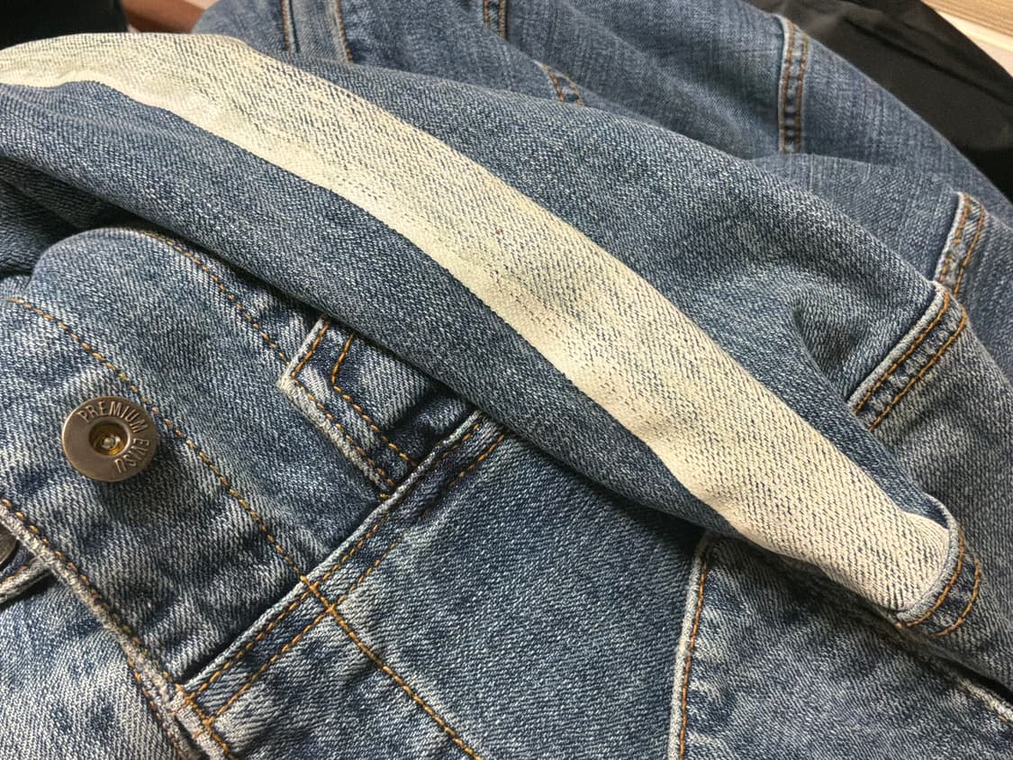 에비수 데님자켓 상품이미지1