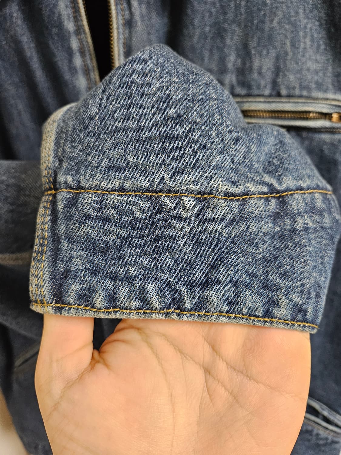 칼하트 wip 디트로이트 데님 자켓 팝니다. 상품이미지5