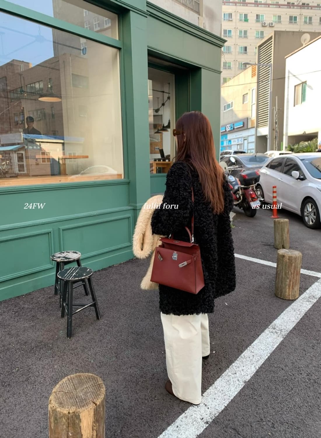 FFU 퍼 코트 무스탕 상품이미지7