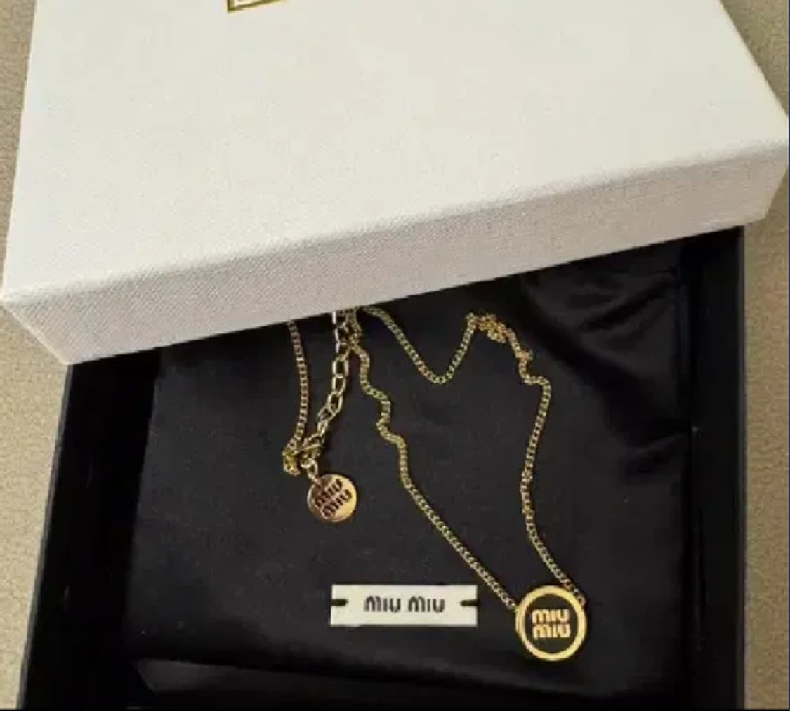 미우미우목걸이 상품이미지3