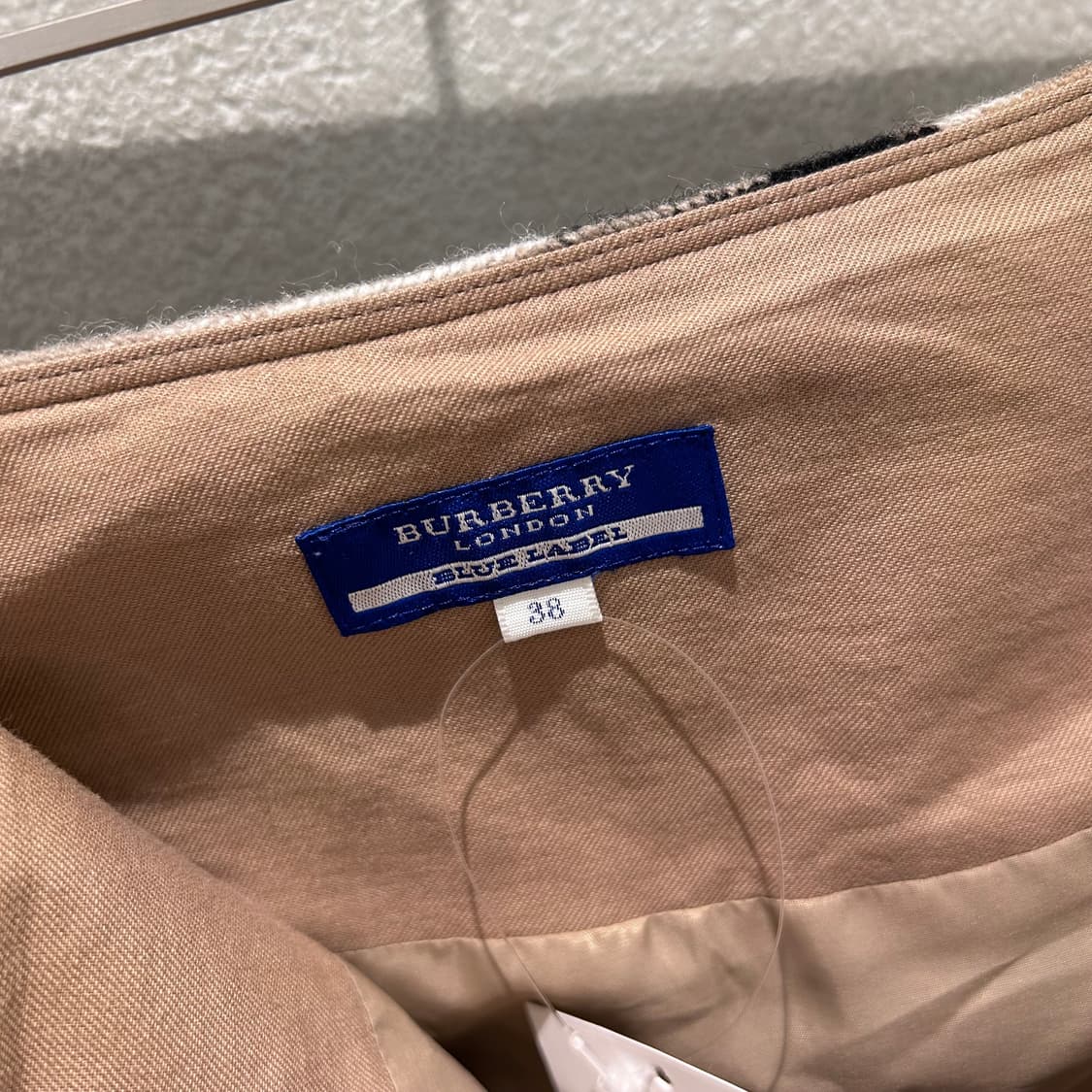 Burberry Nova check Wool Mini Skirt 상품이미지8
