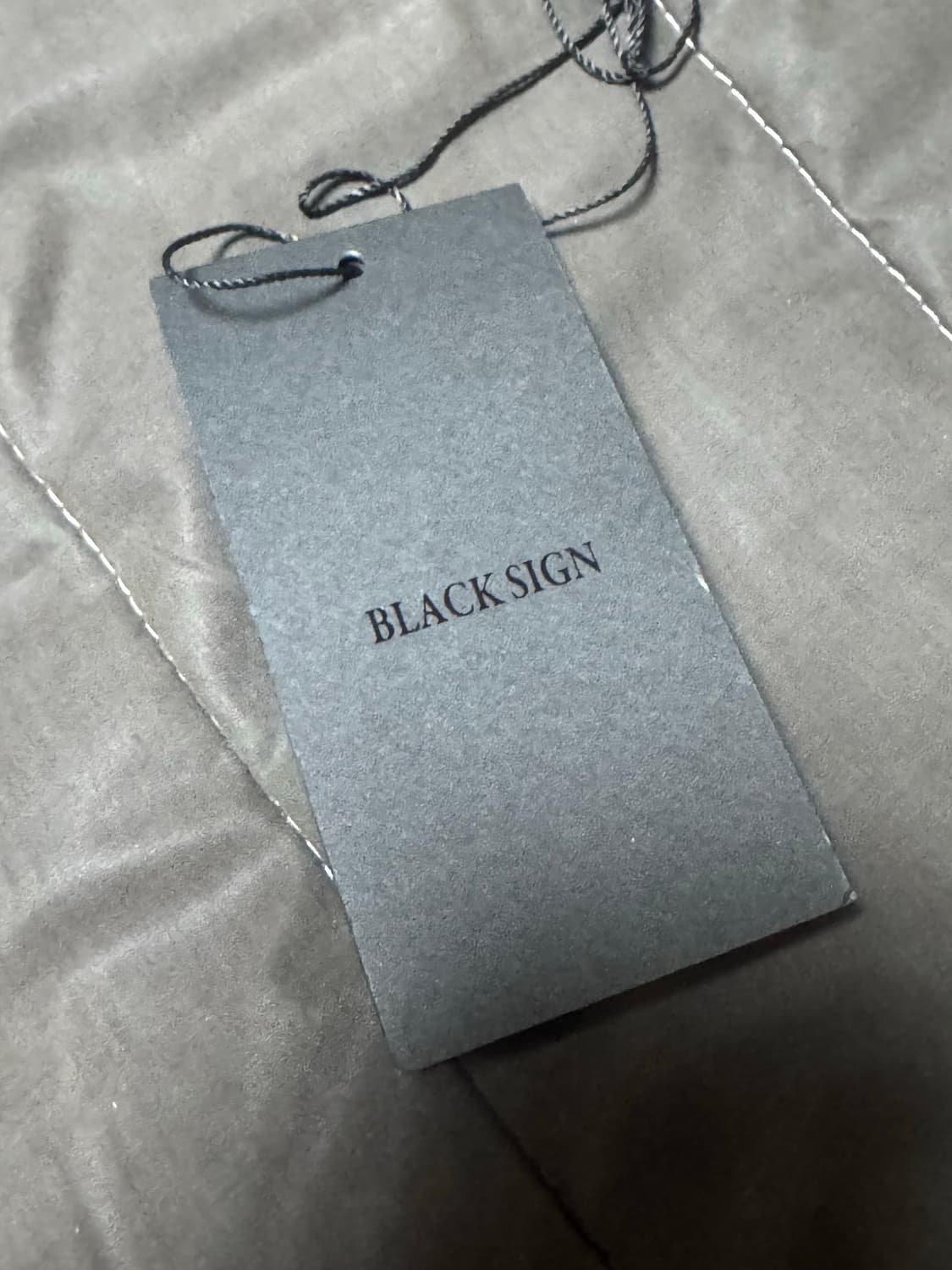 블랙사인 구르카 와이드 치노팬츠 블랙 32 상품이미지6