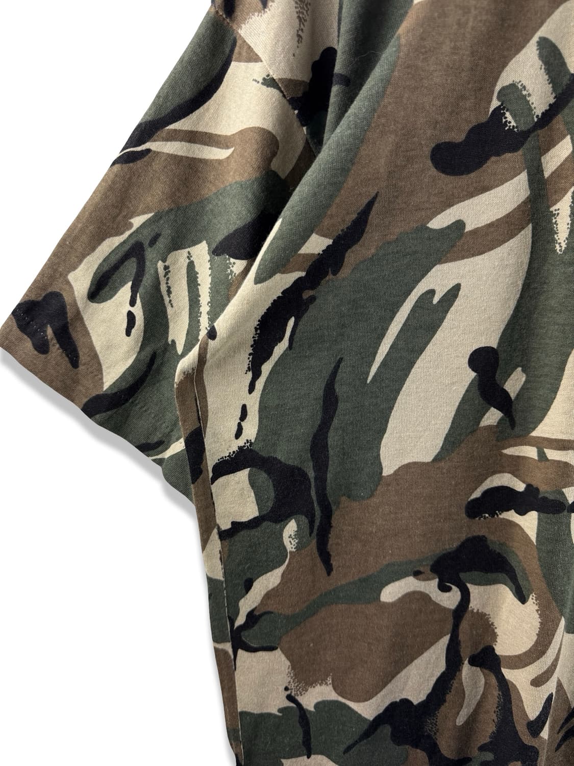 90S 미국생산 싱글스티치 DPM 카모플라주 티셔츠2676 상품이미지4