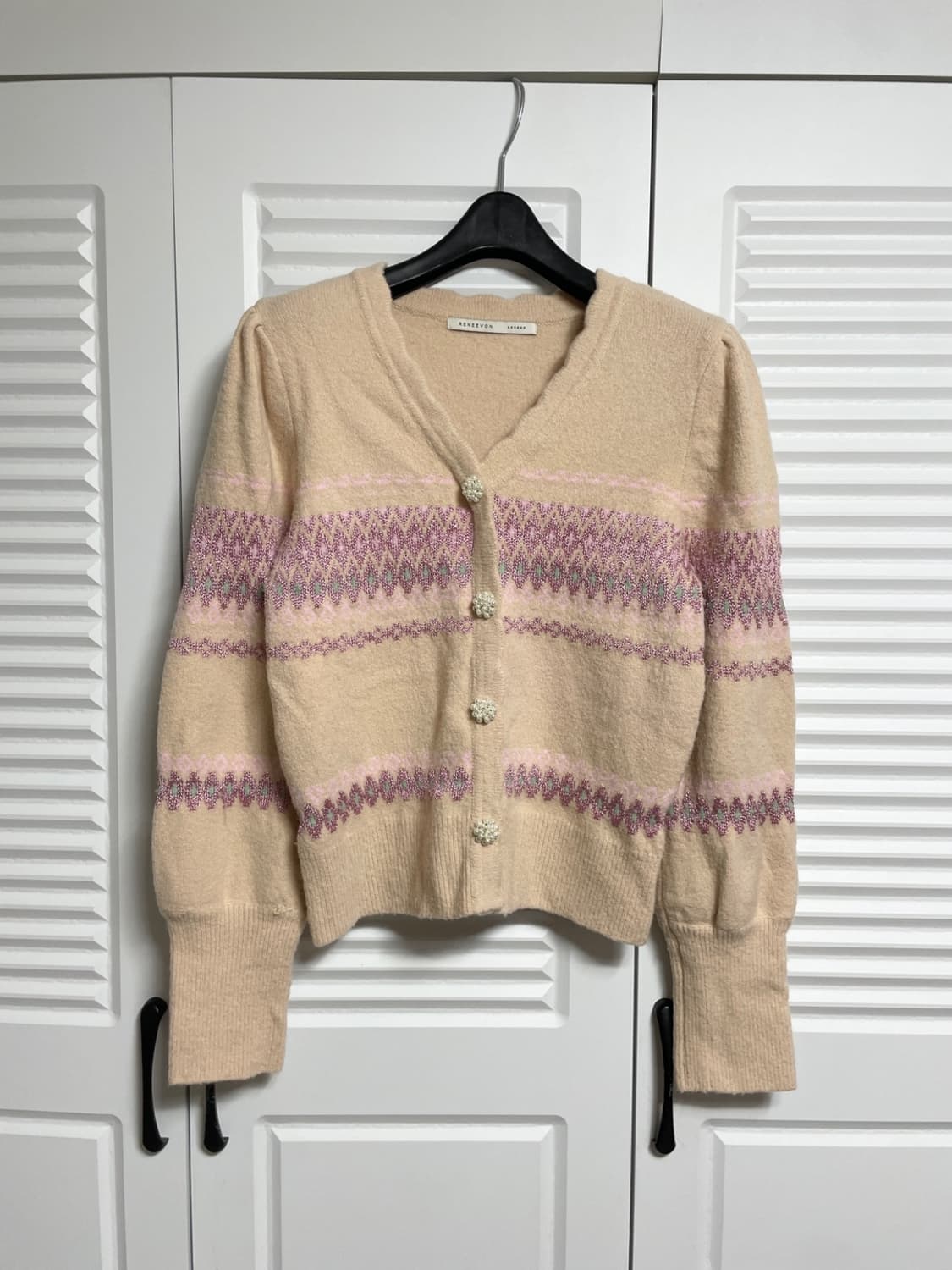 레니본 가디건 상품이미지3