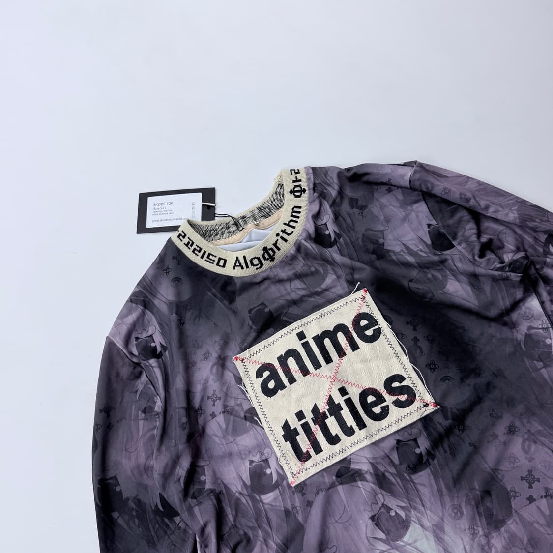 Skoot 스쿠웃 애니메 알고리즘 롱슬리브 상품이미지2