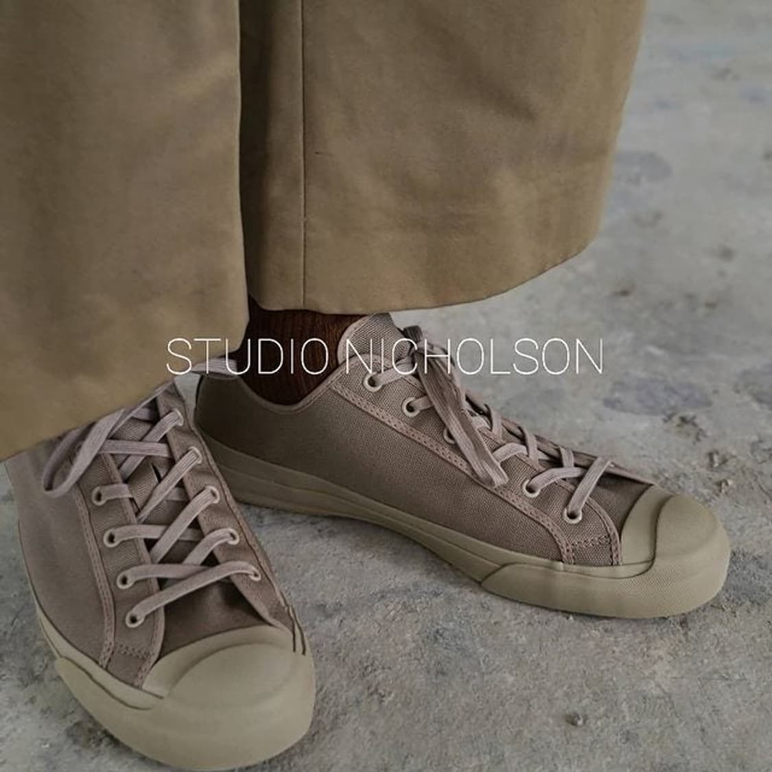 스튜디오 니콜슨 문스타 메리노 스니커즈 머쉬룸 290 새상품 상품이미지1