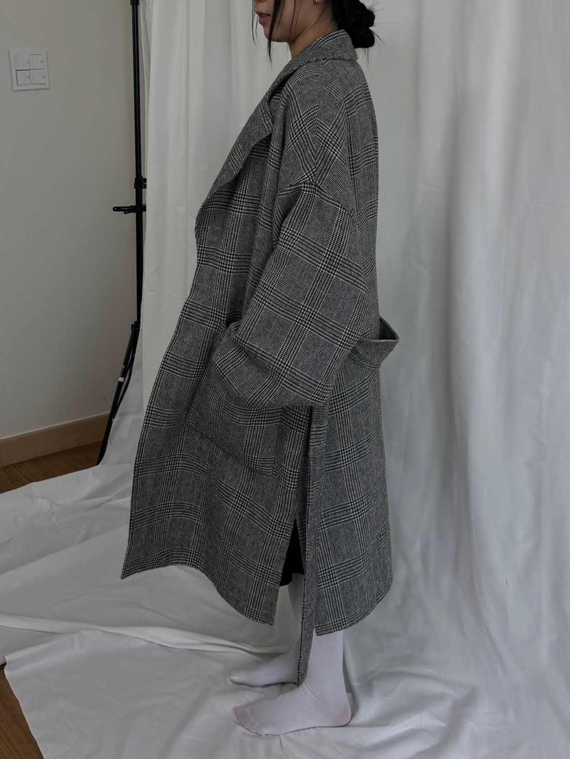 욜로 YOLO 울 코트 상품이미지1