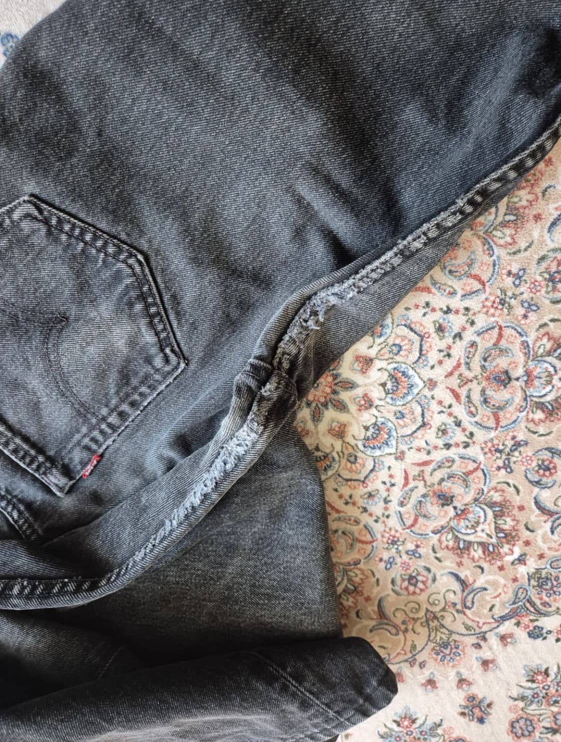 90s levis 501 흑청 상품이미지5