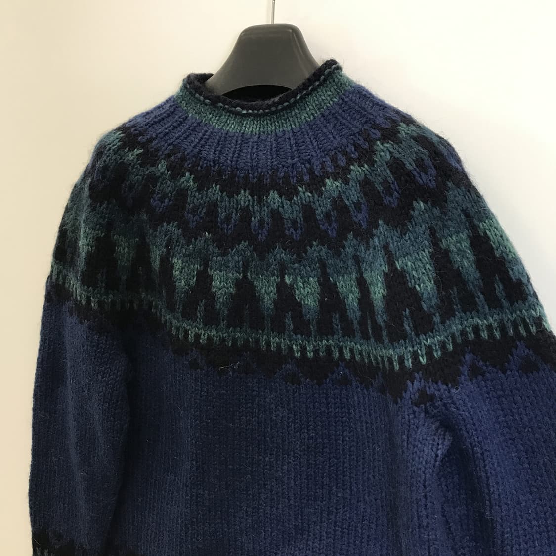 아이슬란드 헤비울100프로 패턴짜임니트 [105] 상품이미지2