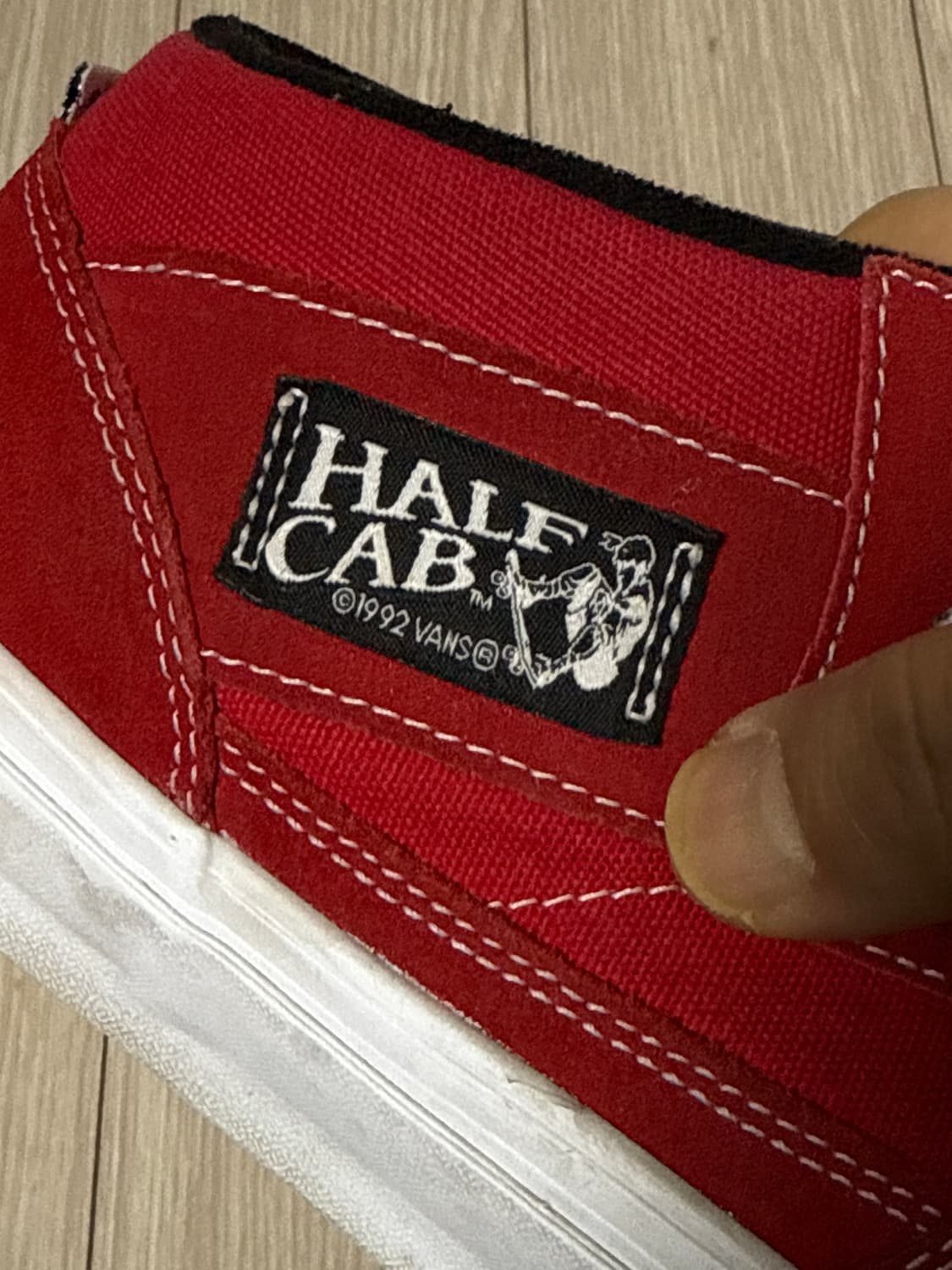 반스하프캡 레드 상품이미지9