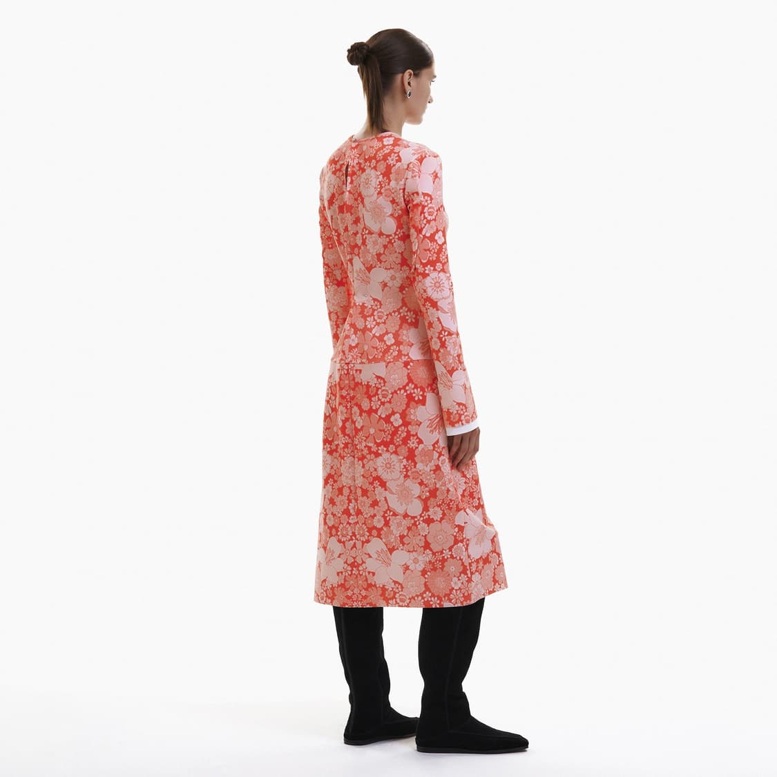 Yuppie Flower Dress (Orange) 상품이미지2