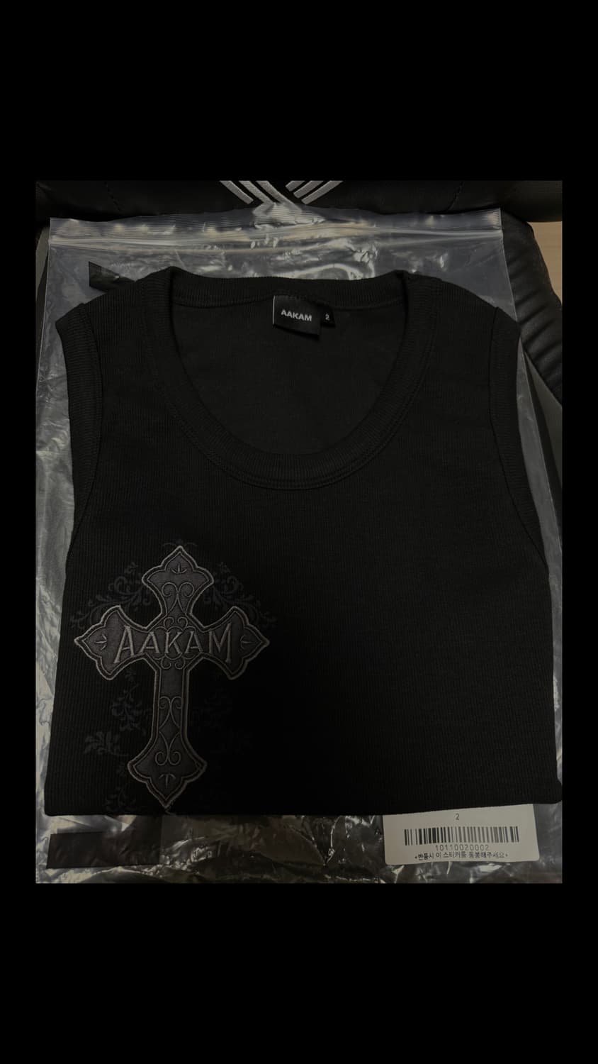아캄 AKM CROS2 Sleeveless (Black) 상품이미지4