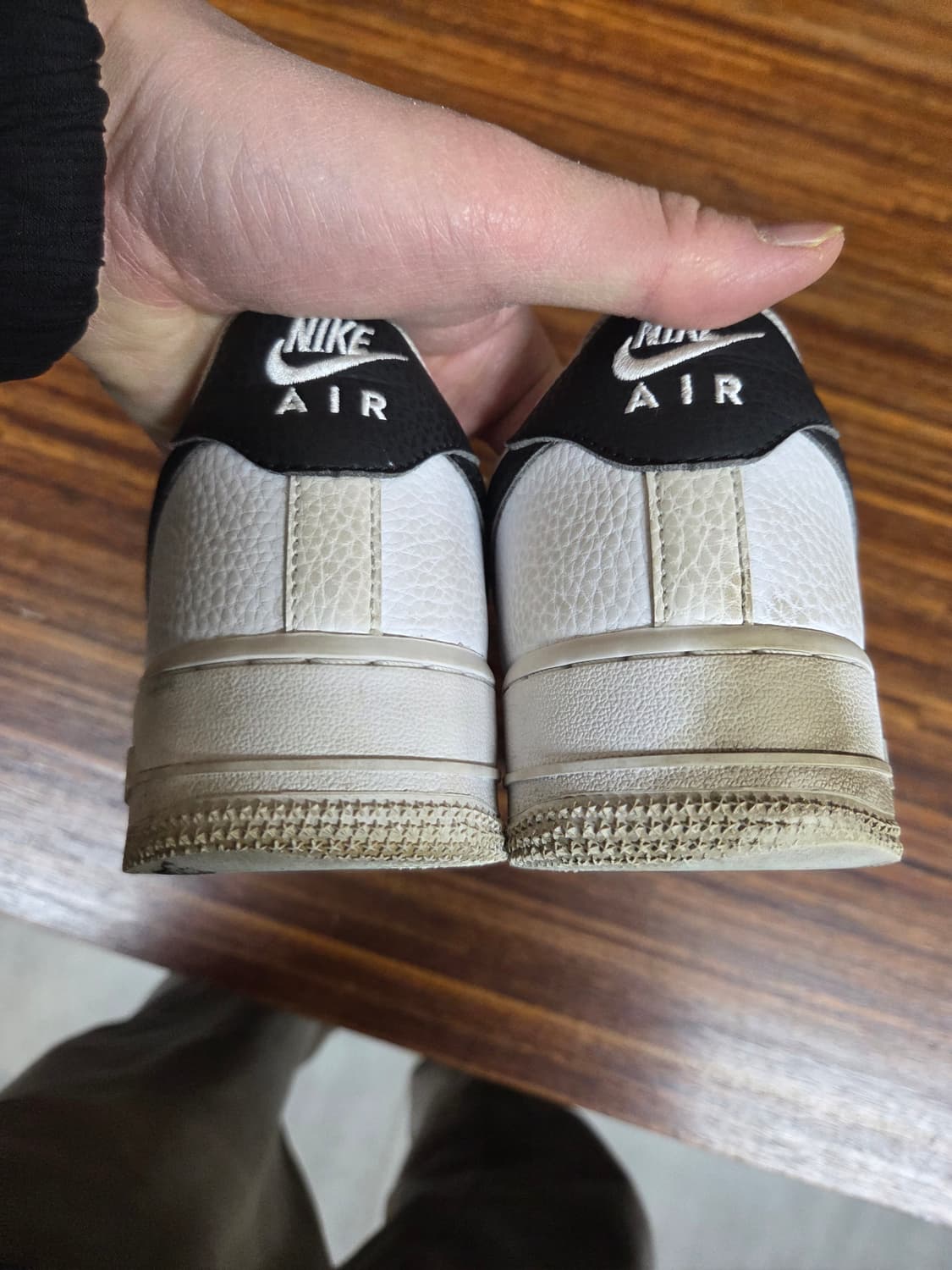 나이키 에어포스 07 로우 흰검 250 상품이미지4