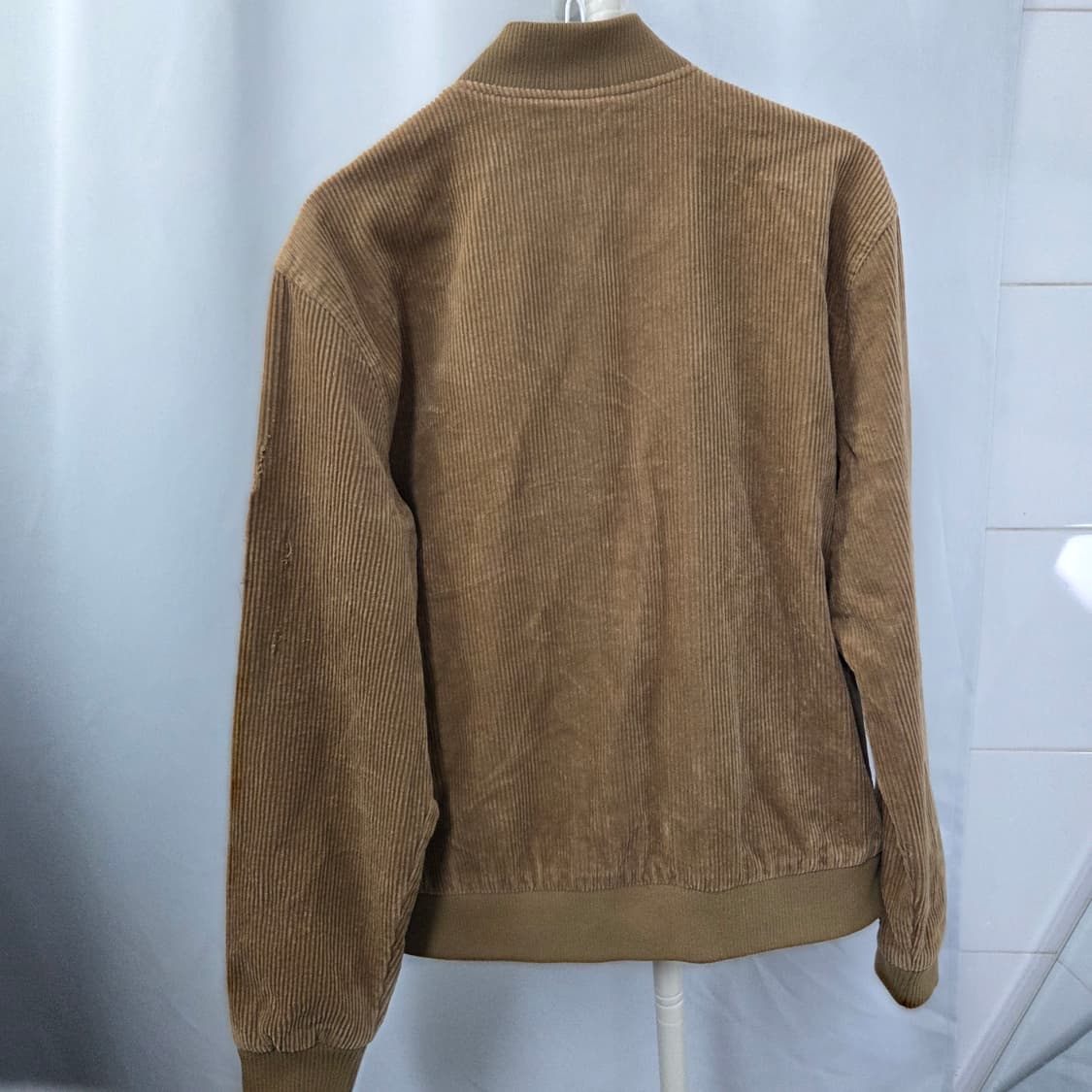 55/110 포에버21 코듀로이 골덴 자켓 점퍼 브라운 상품이미지7