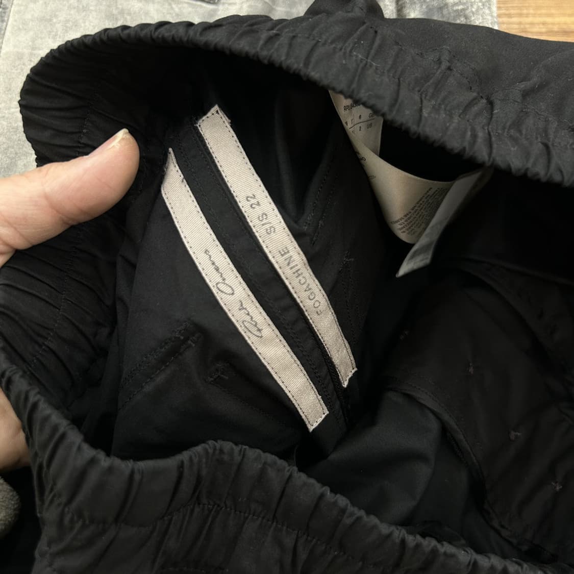 16392 - 22S/S 릭오웬스 아스테어 크롭 팬츠 상품이미지4