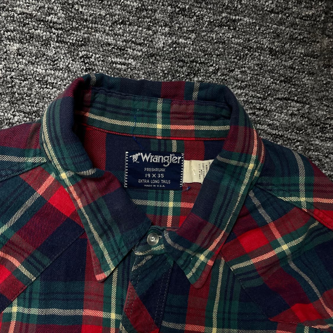 랭글러 USA 오리지날 웨스턴 셔츠y 2364 상품이미지5