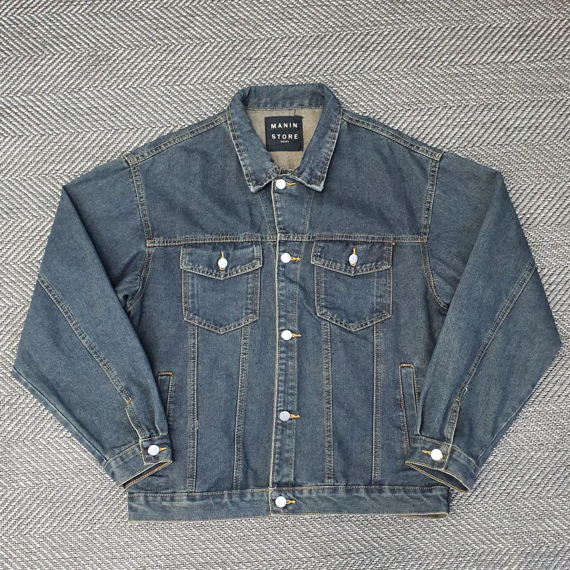 간절기 데님 청자켓 남자105 상품이미지1