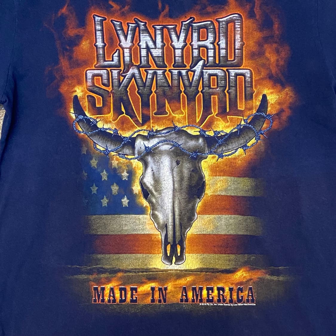 미국 빈티지 레너드 스키너드 락티셔츠 반팔티 상품이미지4
