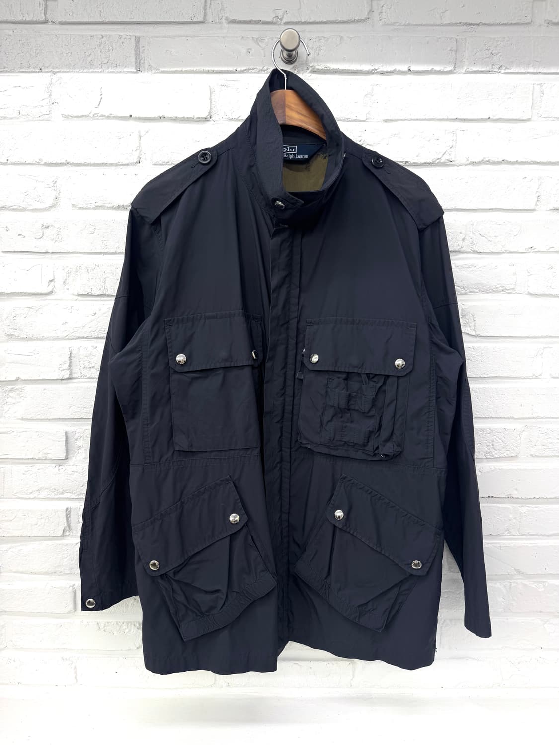 폴로 네이비 나일론 필드자켓 상품이미지3