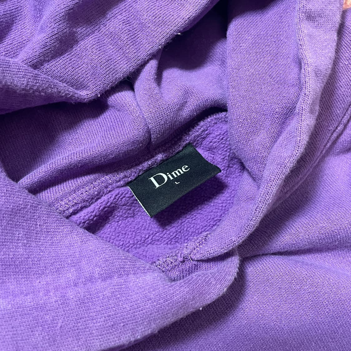 Dime 후드티 퍼플 상품이미지3