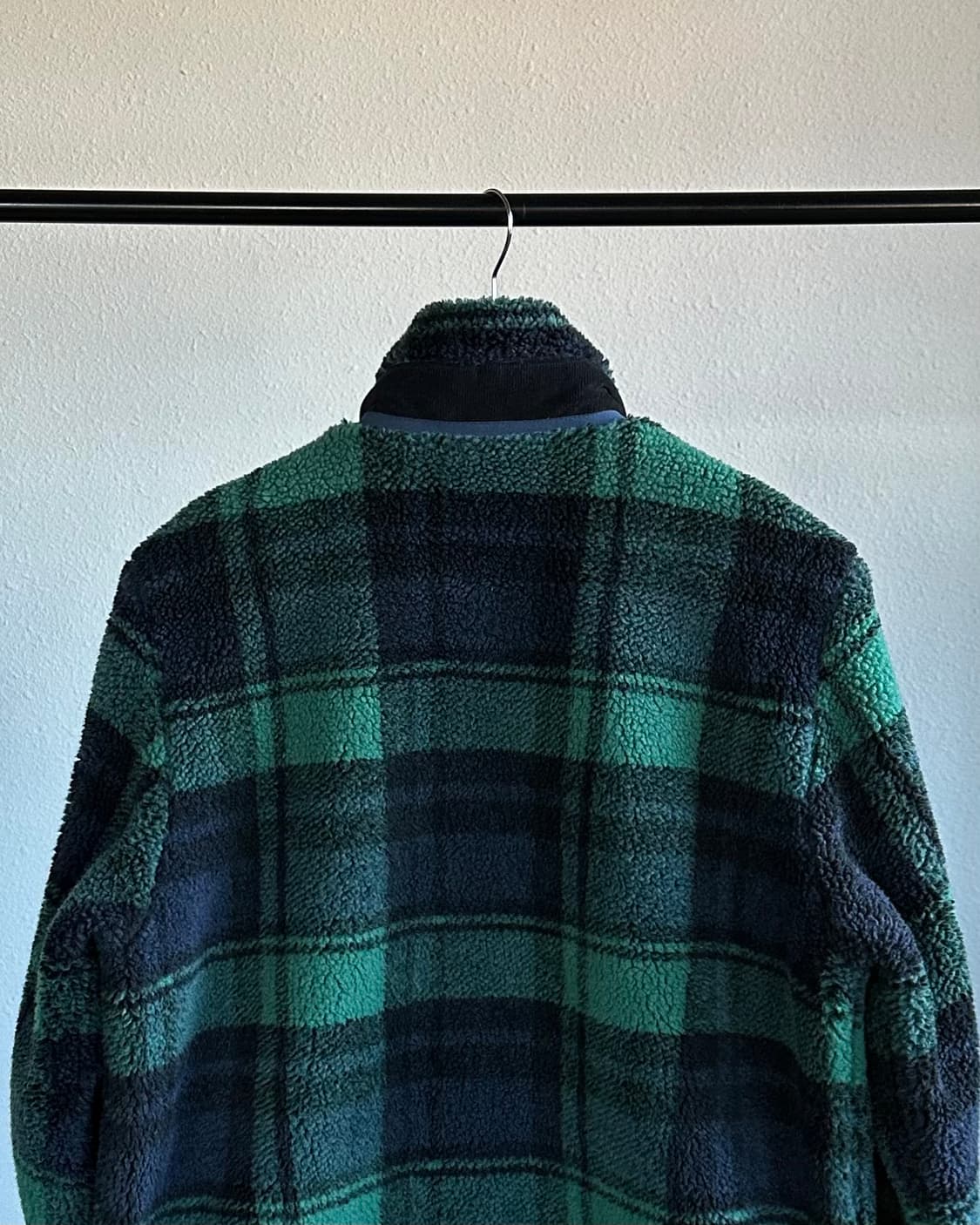 [M]에디바우어 타탄 체크 플리스 후리스 자켓 상품이미지6