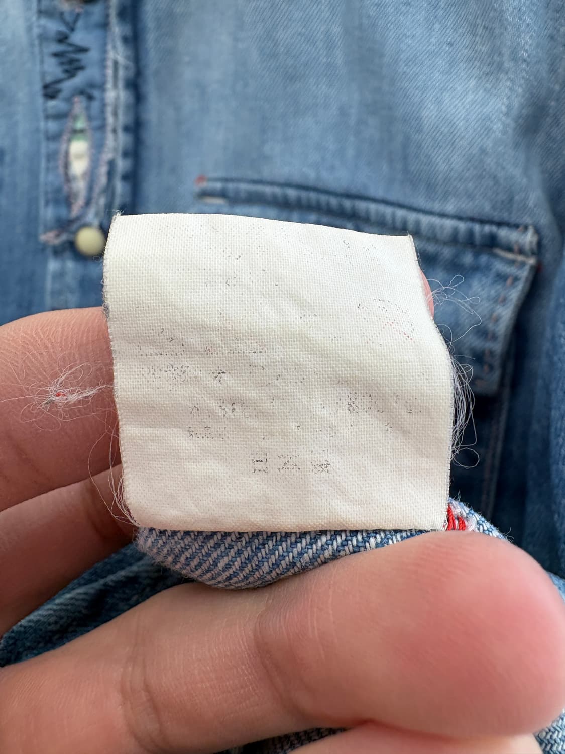 HYSTERIC (Made in Japan) 데님셔츠 상품이미지8