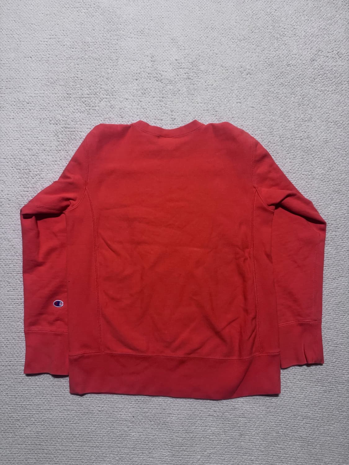 챔피언 리버스위브 오렌지 스웻셔츠 L 상품이미지6