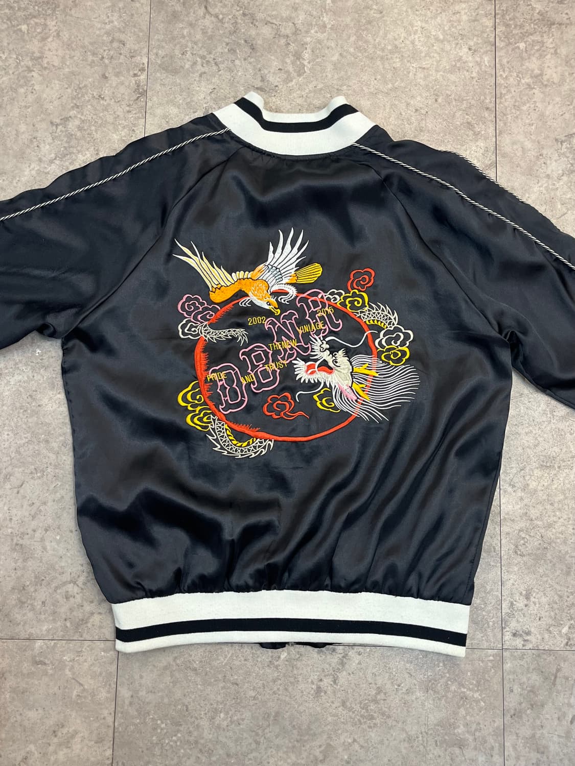 빈티지 자수 스카잔 블랙 M #csz3488 상품이미지7