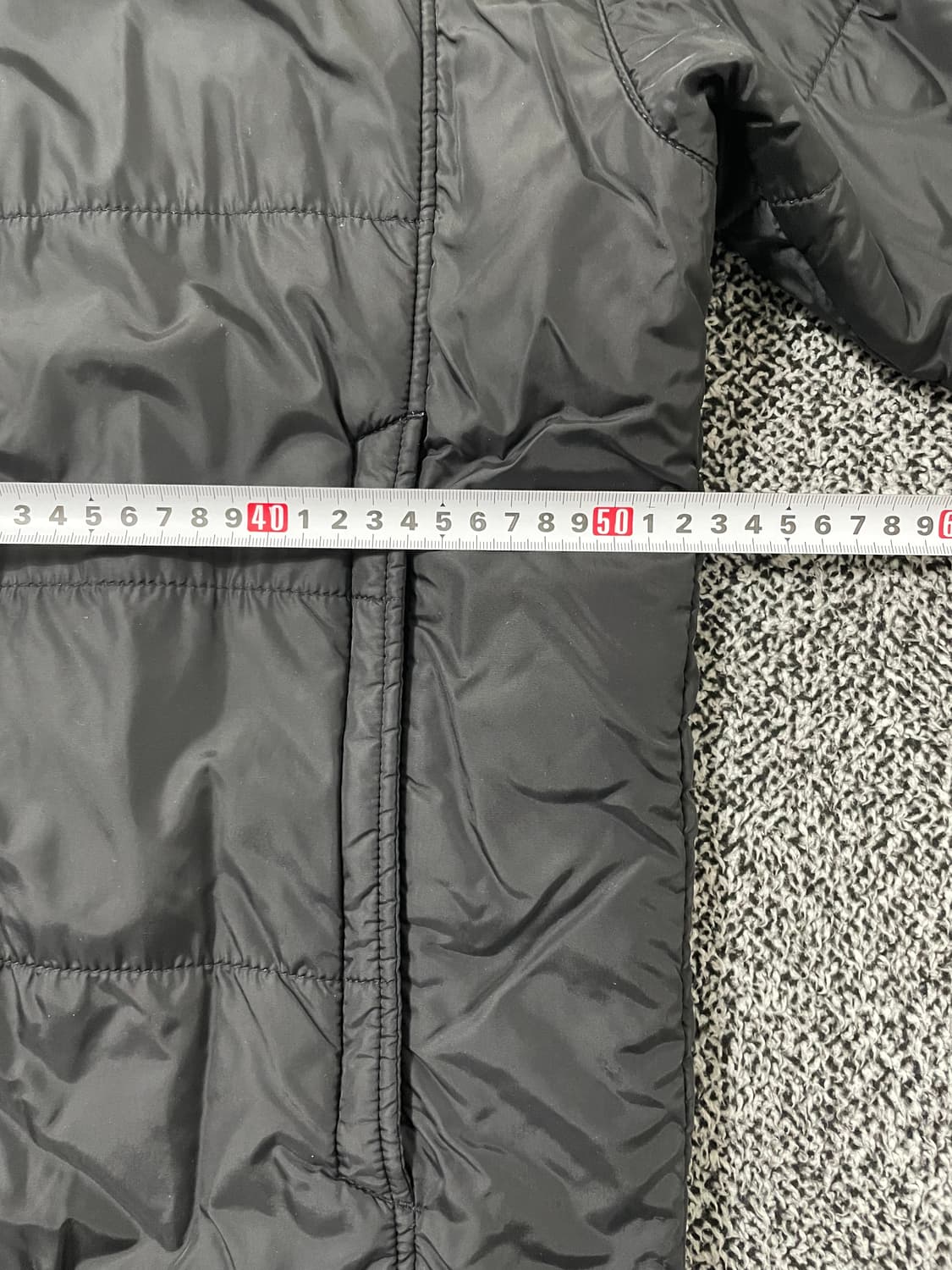 빈티지9. 노스페이스 경량 패딩 스퀘어 패턴 점퍼 상품이미지5