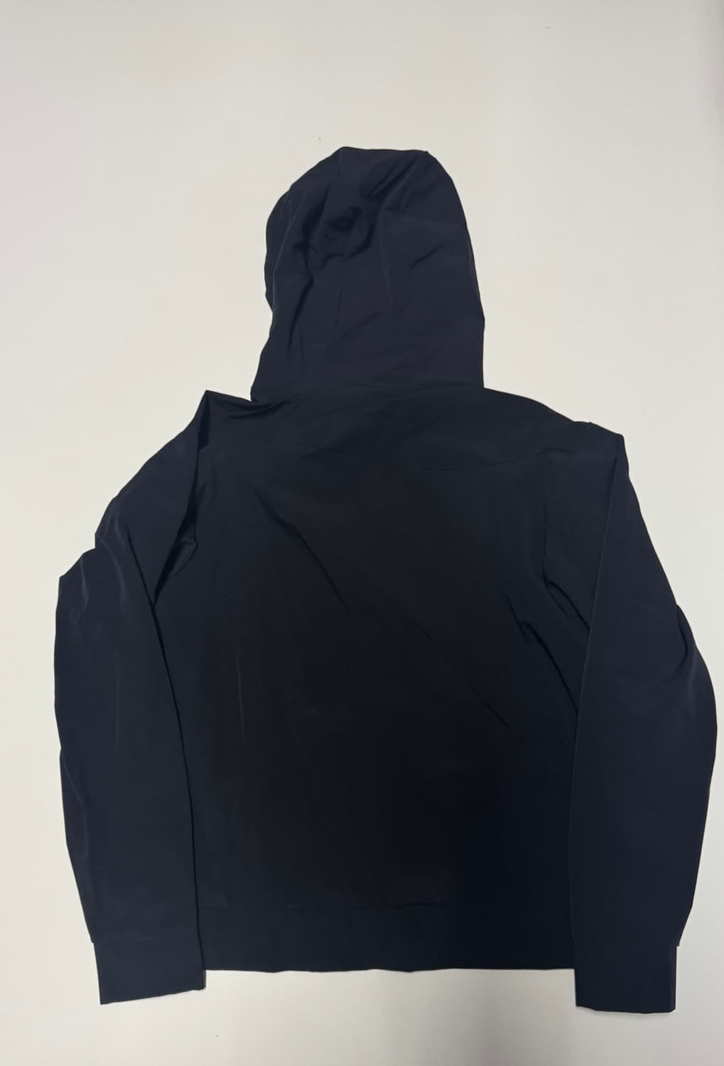 나이키 올드스쿨 스우시 나일론 혼방 후드티 M 블랙 상품이미지2