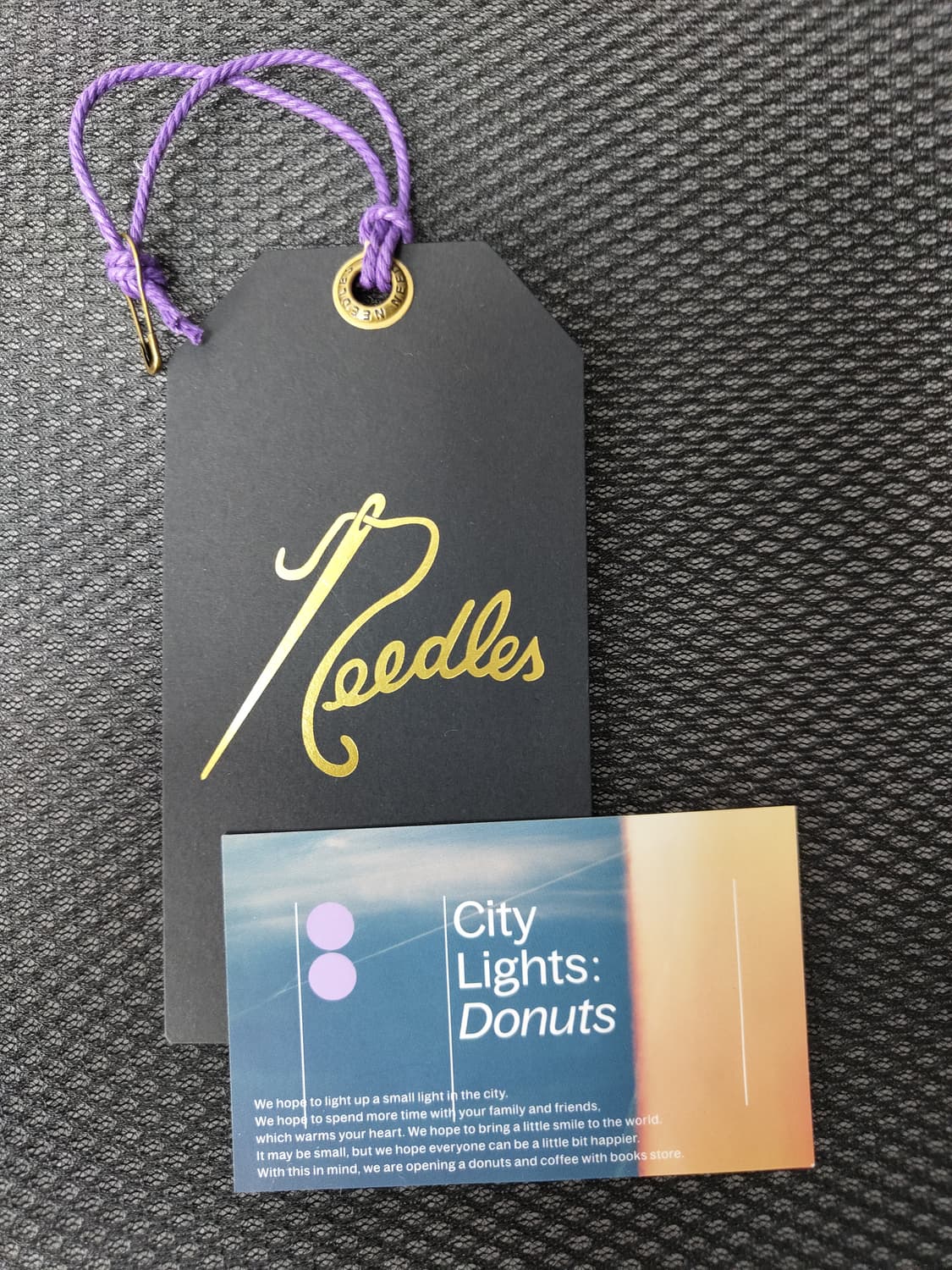 새상품) 니들스 x City Lights Donuts 프린지 트랙자켓 m 상품이미지6