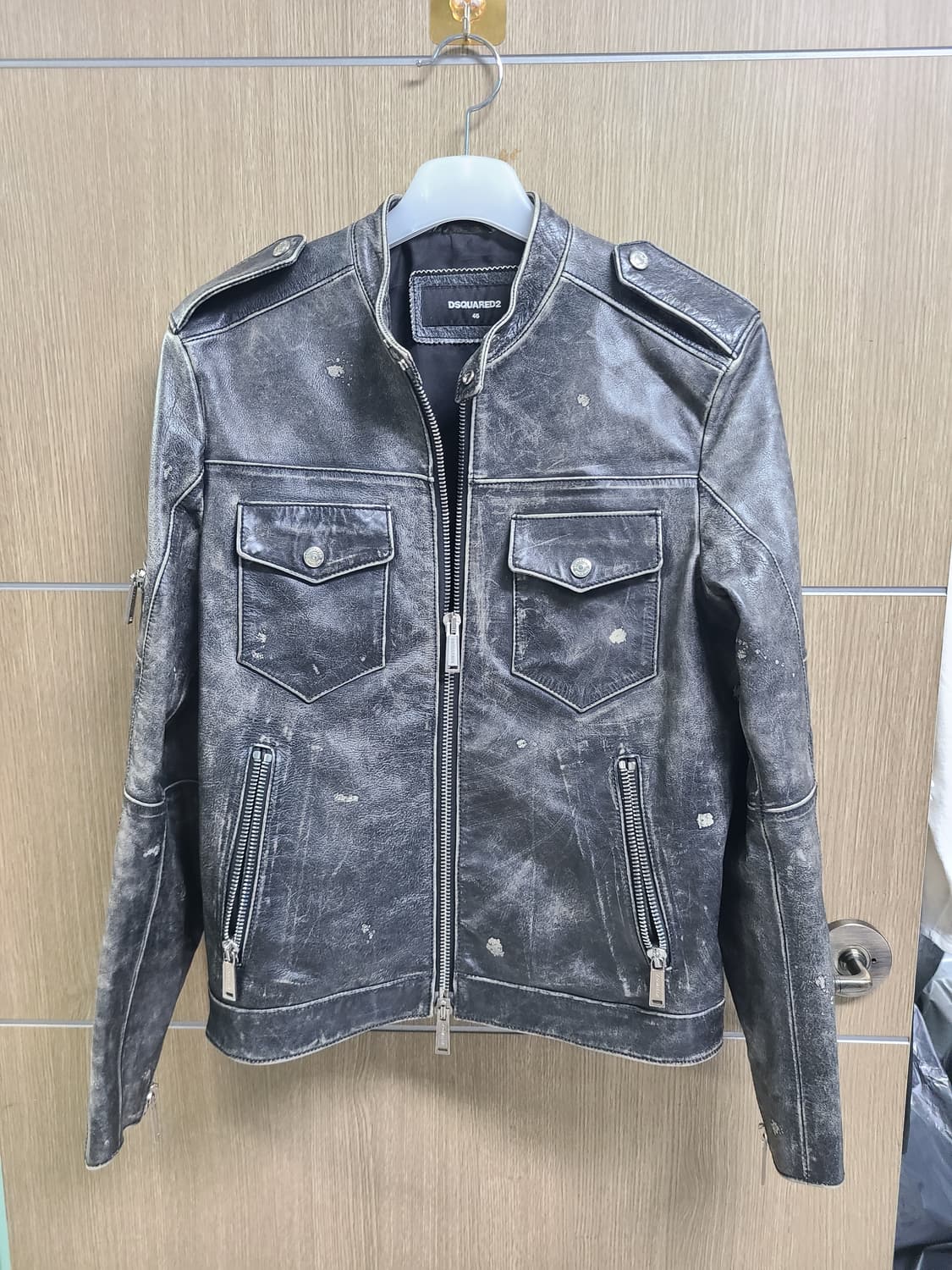 디스퀘어드2 가죽 자켓 46 상품이미지1