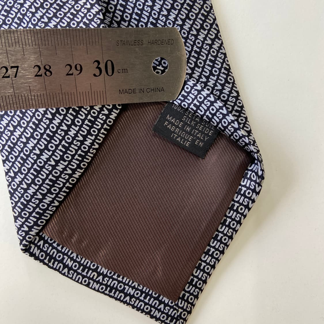 루이비통 (LOUIS VUITTON) 모노그램 정품 명품넥타이 상품이미지5