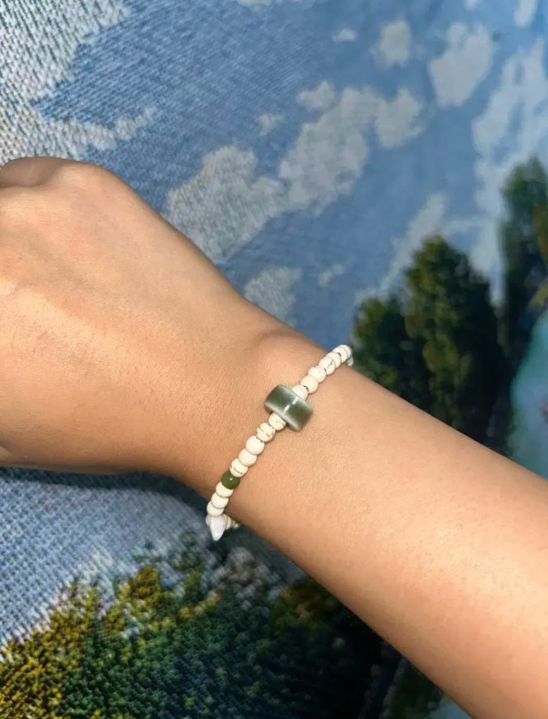 빈티지 비즈 바다 팔찌 /  sea bracelet 상품이미지4