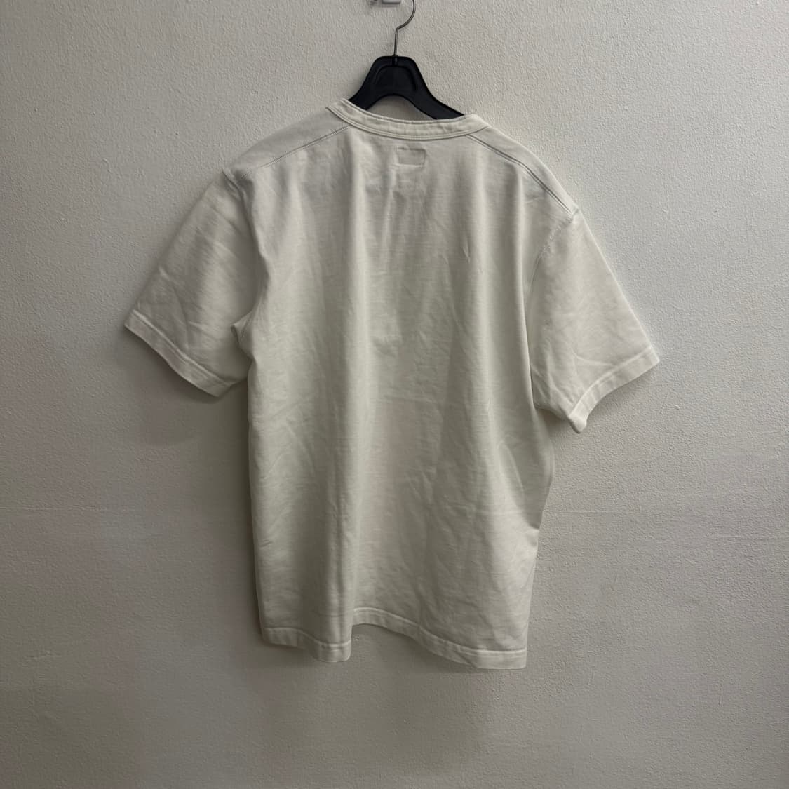 브론슨 헨리넥 반팔 티셔츠 화이트 XXL 상품이미지3