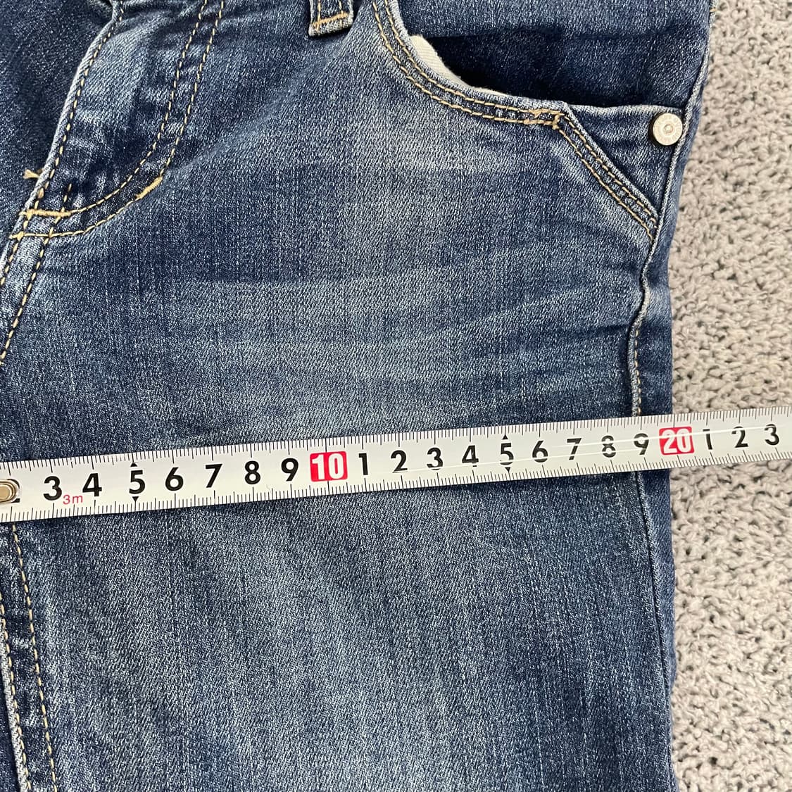 [24] 게스 워싱 데님팬츠 청바지 1209EB2 상품이미지6