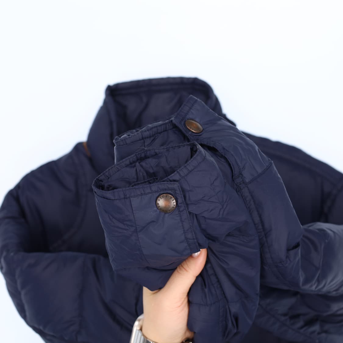 [L] 폴로랄프로렌 하이넥 덕다운 패딩 점퍼 1208J1 상품이미지7