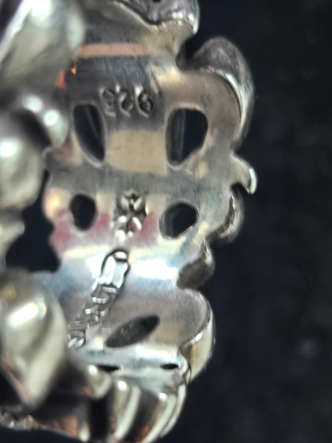 정품 크롬하츠 더블 플로랄 풀파베링 상품이미지10