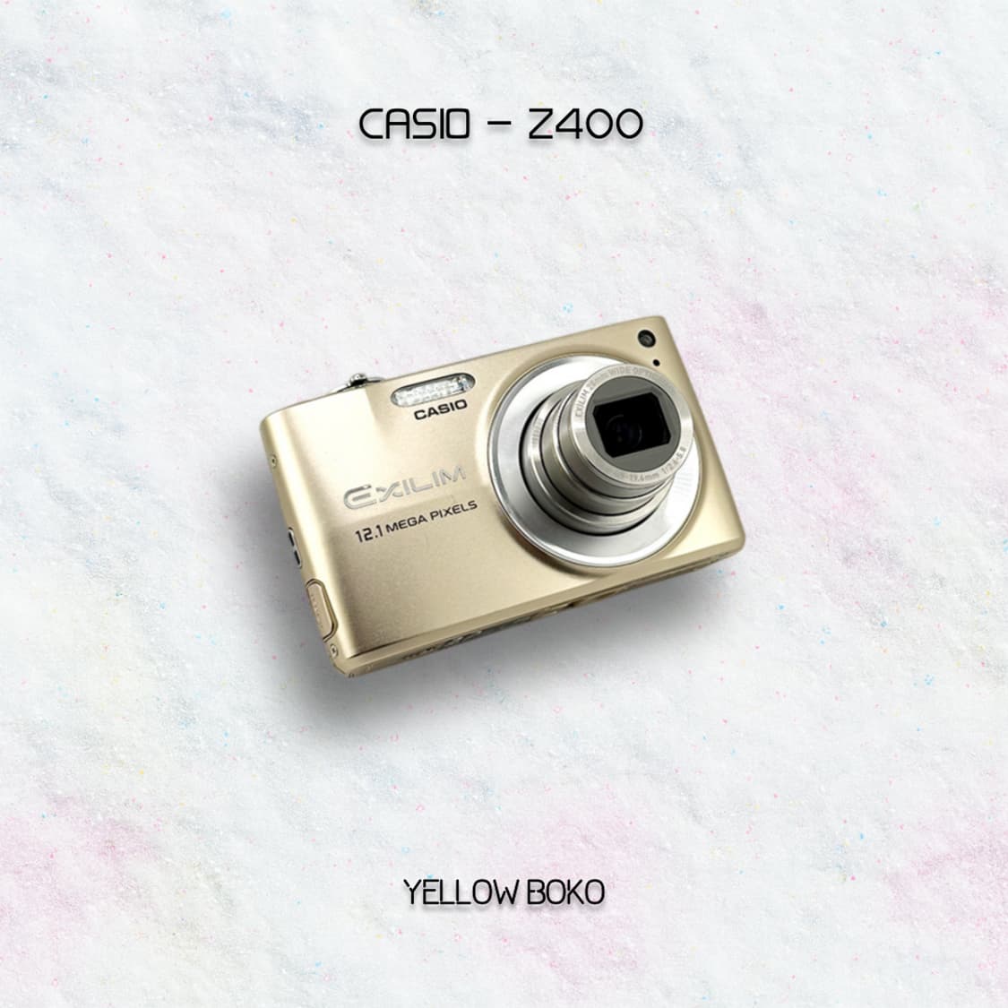 [💖태연픽!] CASIO 카시오 엑슬림 Z400 레트로 디지털 카메라 상품이미지1