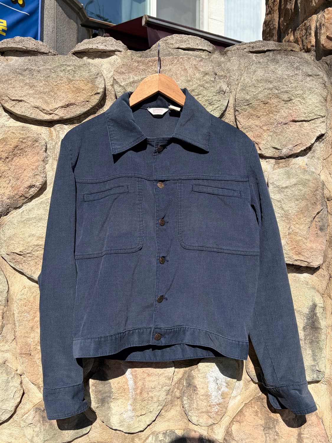 70s usa 리바이스 코듀로이 트러커 자켓 상품이미지1