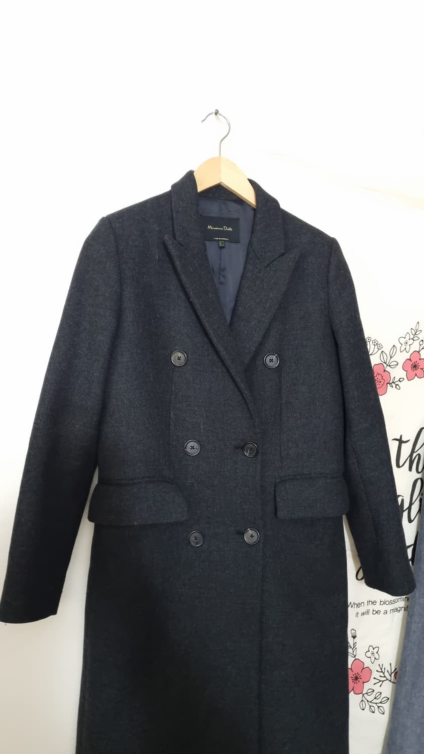 massimo Dutti 더블  울 롱코트 4 상품이미지3