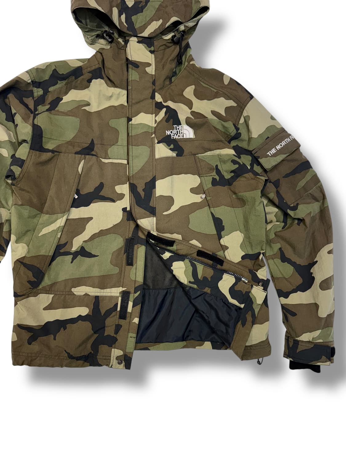 00s 노스페이스 카모플라쥬 바람막이 자켓 (S)   상품이미지3