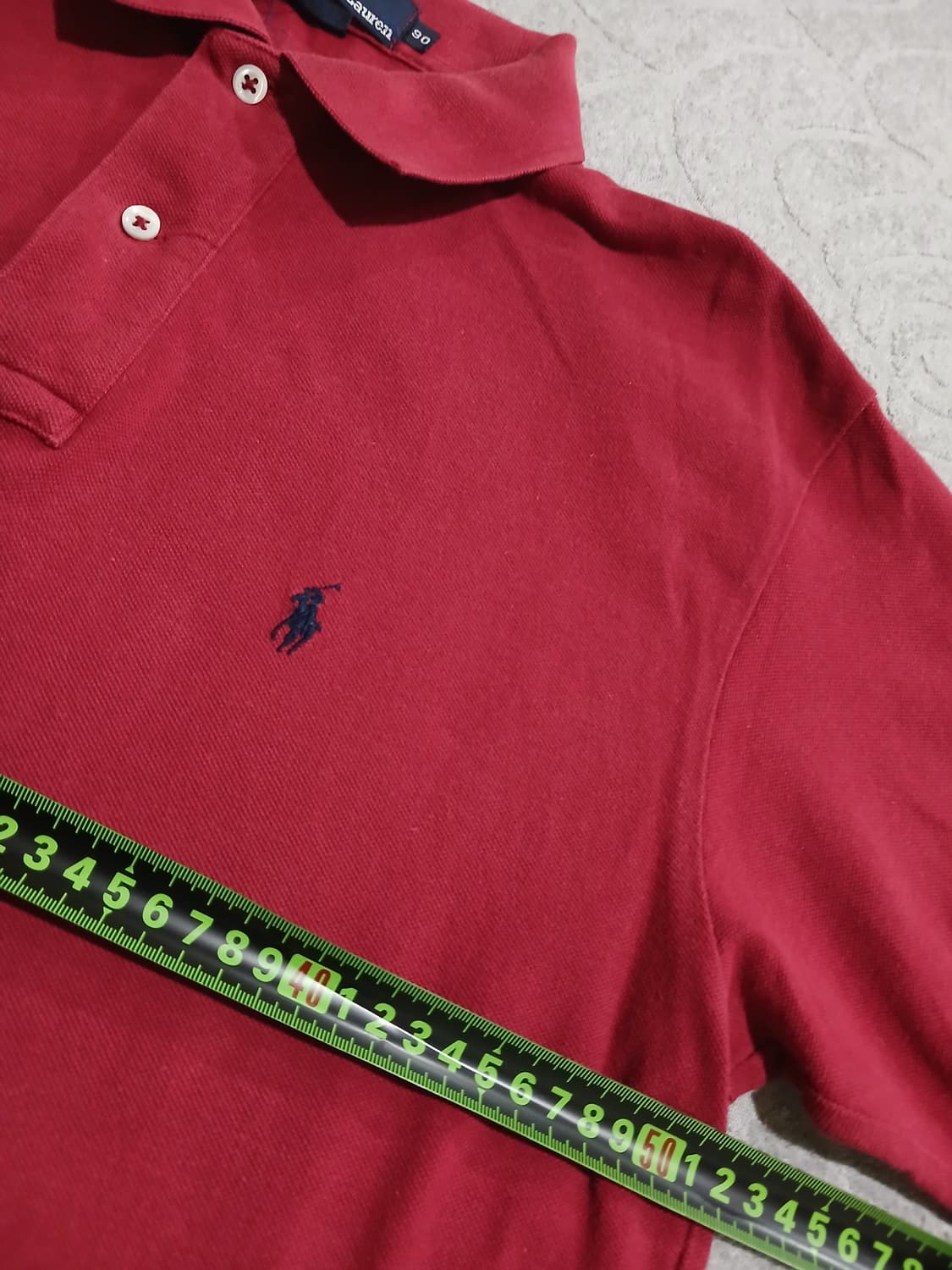 *폴로 랄프로렌 레드 반팔 카라티  상품이미지5