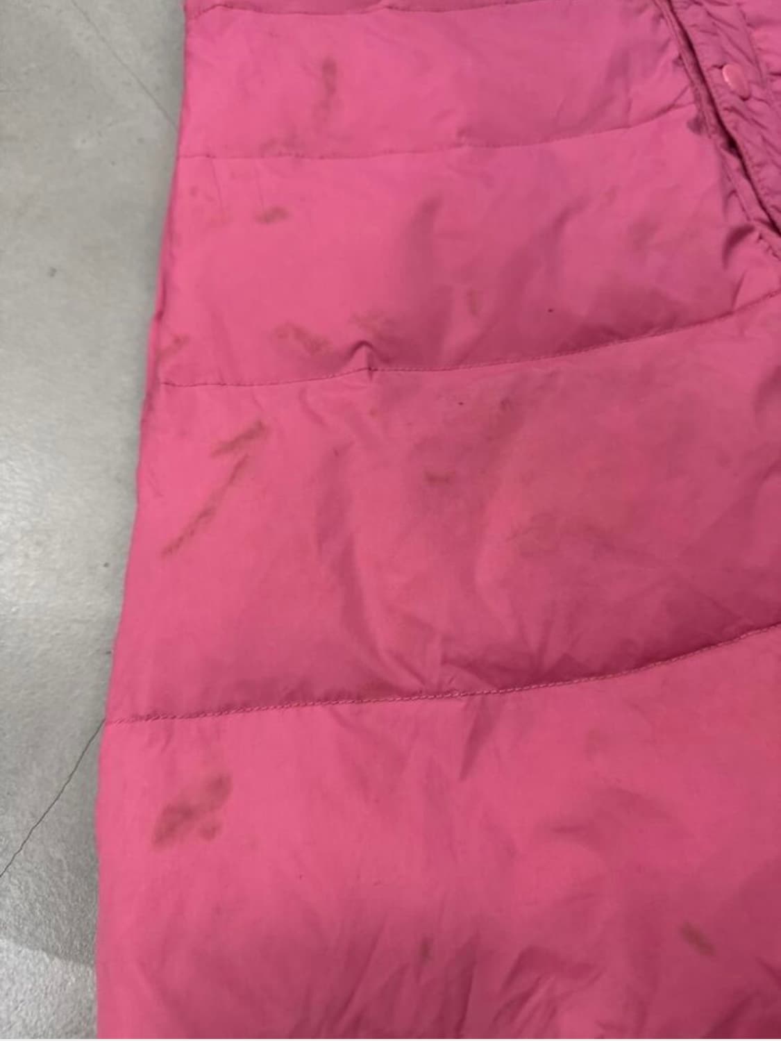 디젤 롱패딩 핑크 M 상품이미지5