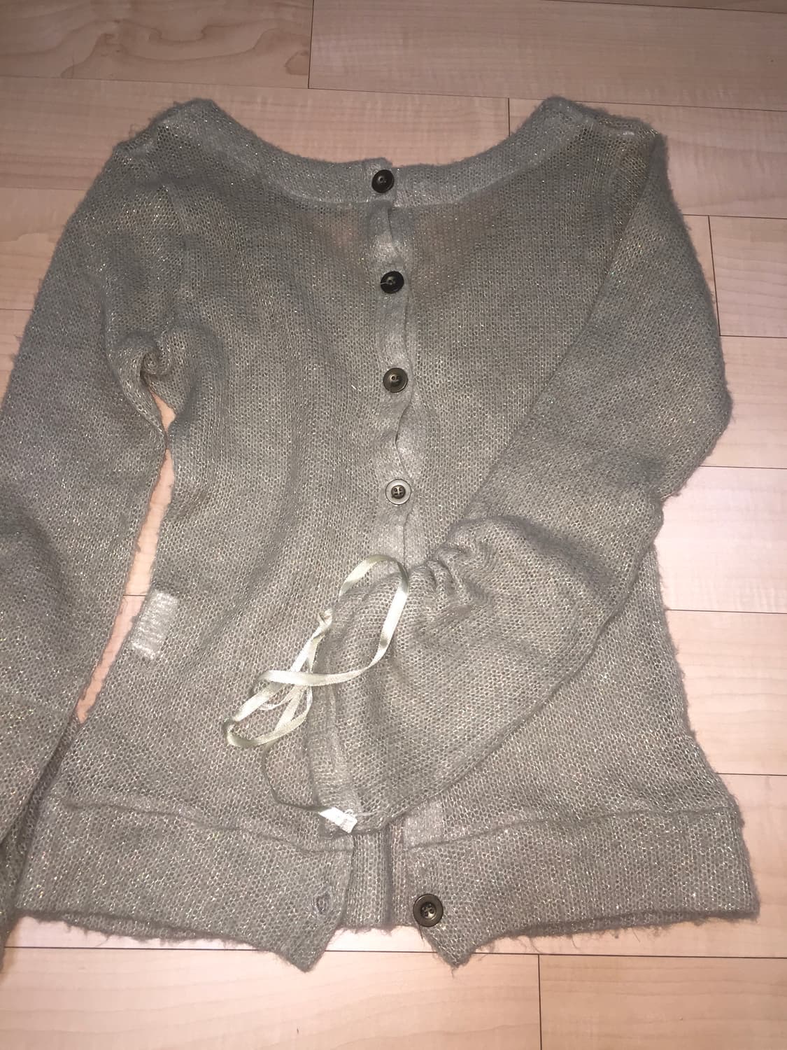 빈티지 디테일니트가디건 상품이미지4